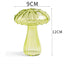 Vase en verre champignon élégant pour la décoration intérieure