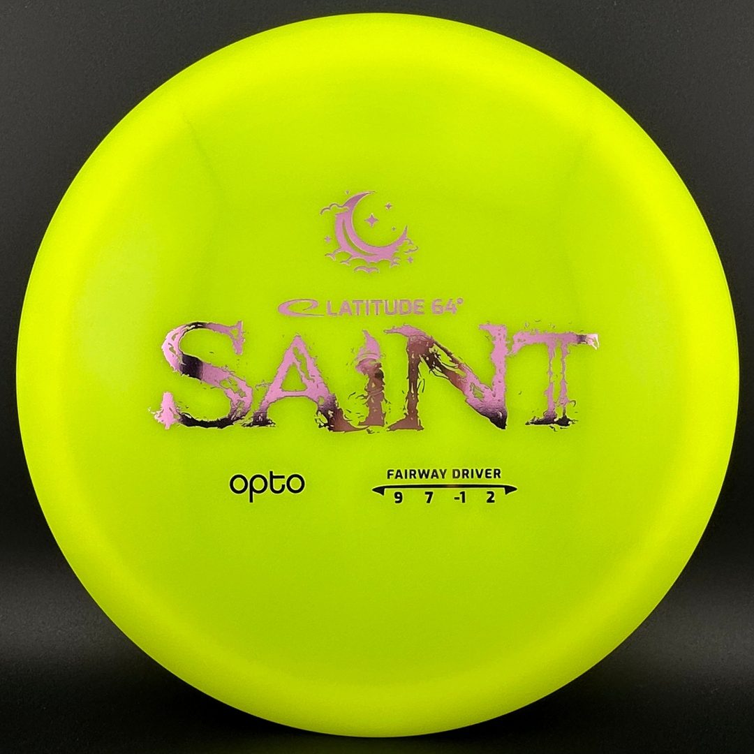 Opto Moonshine Saint - Versatile Glow Disc for Disc Golf