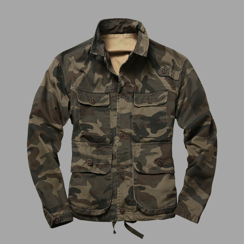Premium Camouflage Trucker Jacket
