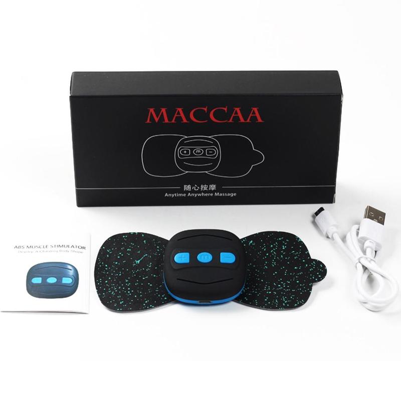 Massager Charging Mini Portable Massage Stickers Neck Stickers Cervical Vertebra Physiotherapy Instrument - Korvel