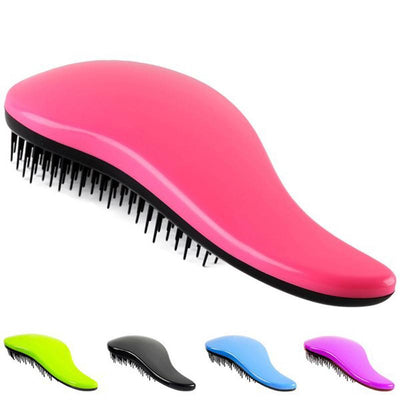 1PC 15CM Eyecatching Hair Care Styling Hair Comb Beauty Healthy Styling Care Hair Comb Shower Massager Detangle Brush - Korvel