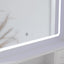 Smart mirror dressing table with drawers and storage cabinets, dressing table with bedroom dressing table, changing room - Korvel