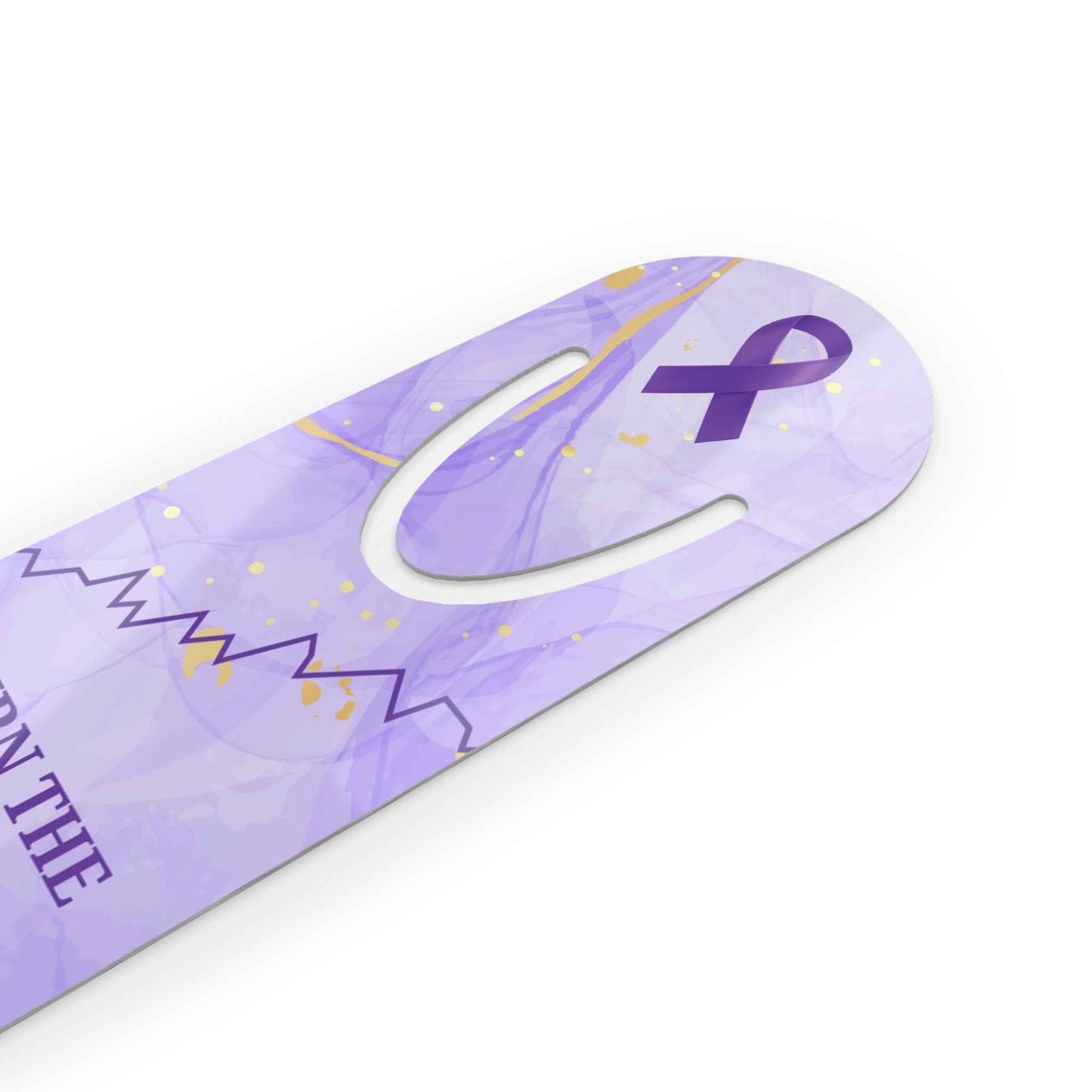 Marcador de Metal Lavanda Turn the Page