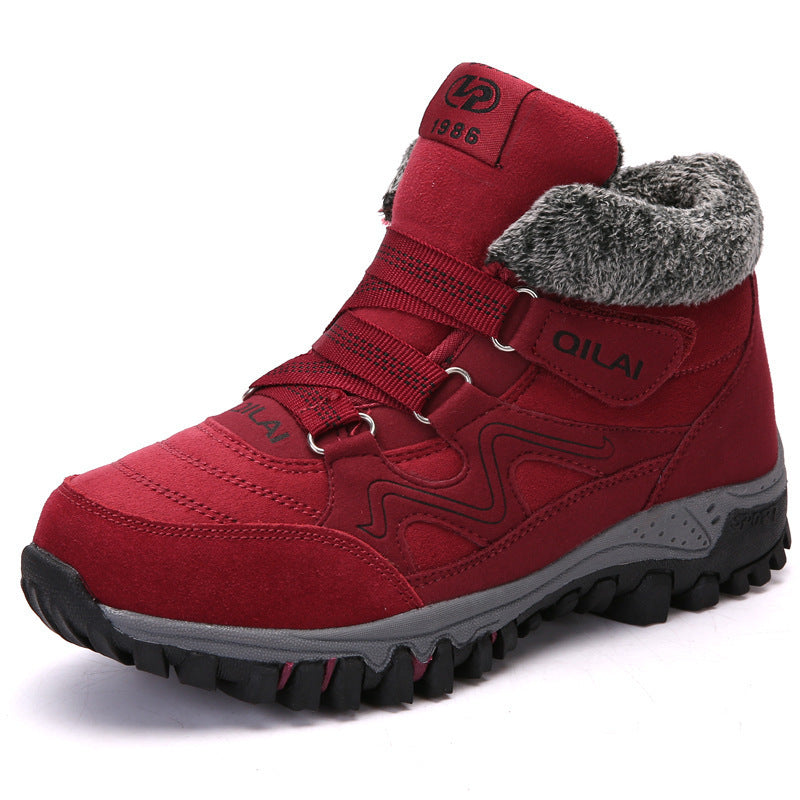 Bottes de neige rembourrées chaudes premium pour femmes