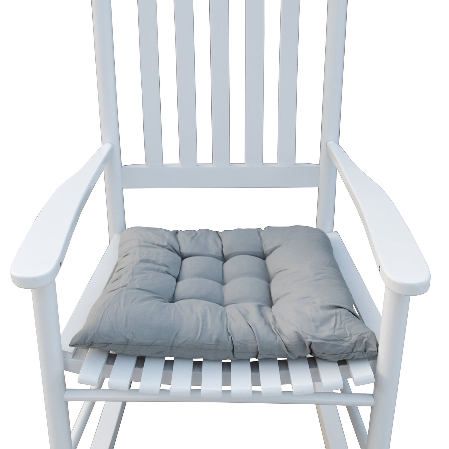 Premium White Wooden Porch Rocker Chair
