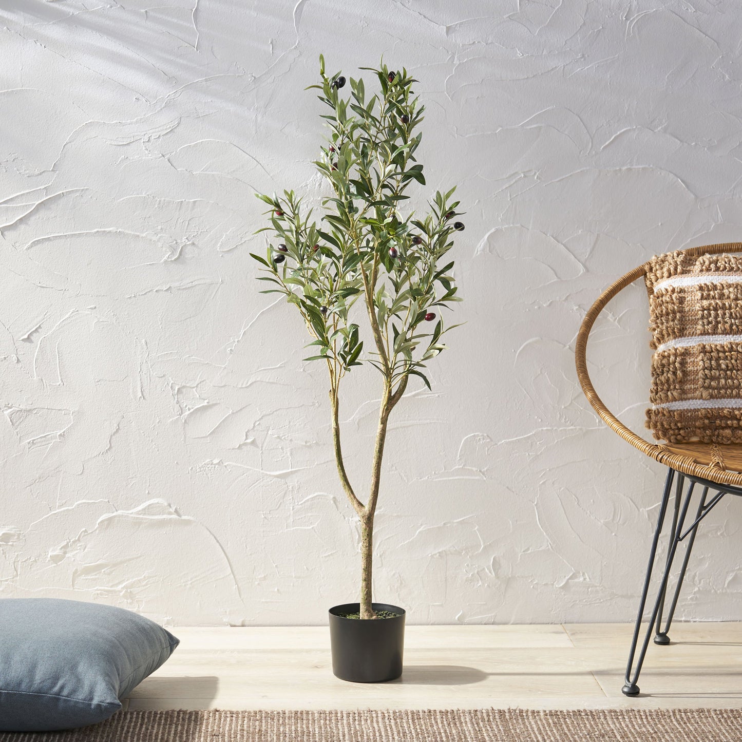 120CM ARTIFICIAL OLIVE TREE - Korvel