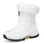 Botas de Nieve de Invierno para Mujer de Caña Alta para Deportes al Aire Libre