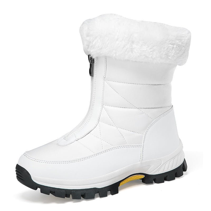 Botas de Nieve de Invierno para Mujer de Caña Alta para Deportes al Aire Libre