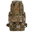 Canvas Large Capacity Backpack Travel Bag Men's Backpack Outdoor Sports Mountaineering Bag Hiking Retro Military Bag - Korvel
