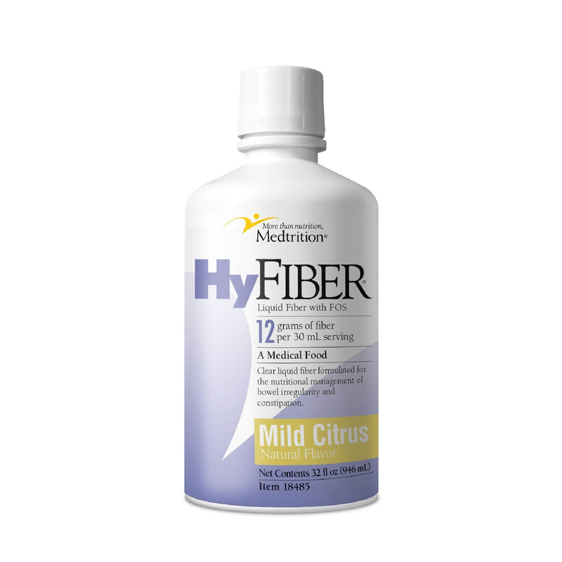 Premium Liquid Fiber Supplement - Mild Citrus Flavor