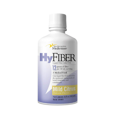 Premium Liquid Fiber Supplement - Mild Citrus Flavor