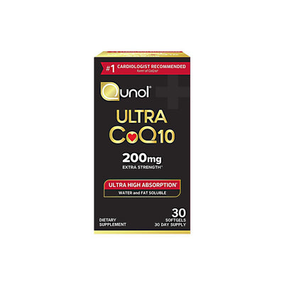 Qunol Ultra CoQ10 Extra Strength Softgels - 30 Count