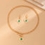 Elegant Heart-Shaped Pendant Necklace with Diamond Accents