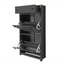 Organizador de Entrada Funcional ONTREND con 2 Cajones Plegables - Gris