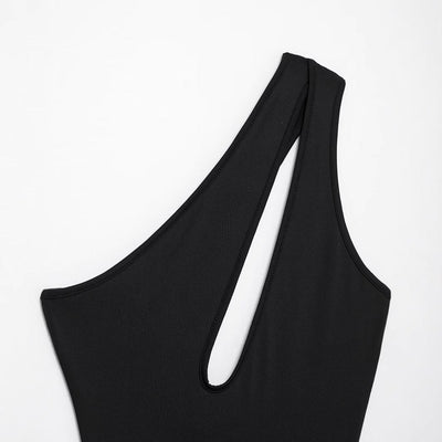 Elegant Hollow Out One-Piece Swimsuit for Women