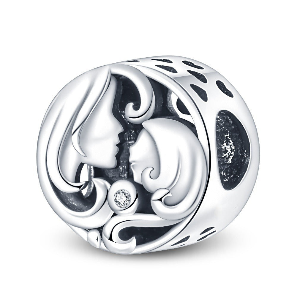 Heart-Shaped Blessing Pendant for Mother's Day