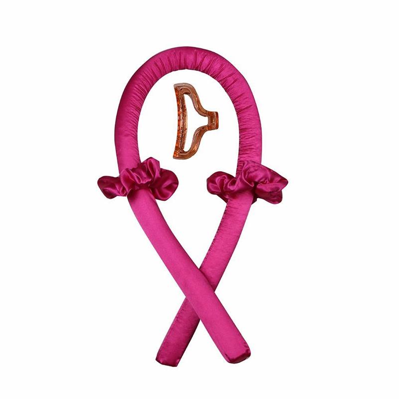 Heatless Curling Rod Headband No Heat Curls Ribbon Hair Rollers Sleeping Soft Headband Hair Curlers DIY Hair Styling Tools - Korvel