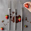 Juego de herramientas de inmersión de acero inoxidable de 3 piezas para caramelos y frutas