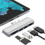 Suitable for Surface Pro 4/5/6 docking station USB to HDMI same screen card reader expansion hub - Korvel