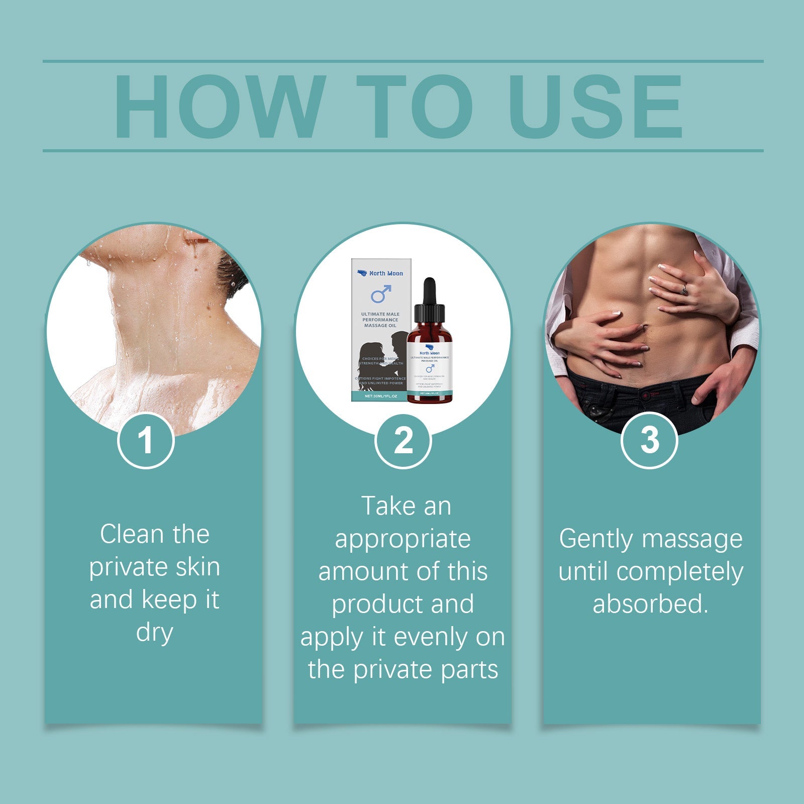 Massage Essential Oil For Men Effectively Nourishes The Body Daily And Boosts Vitality - Korvel