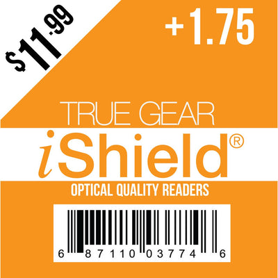 True Gear™ iShield Safety Reading Glasses – +1.75 Diopter