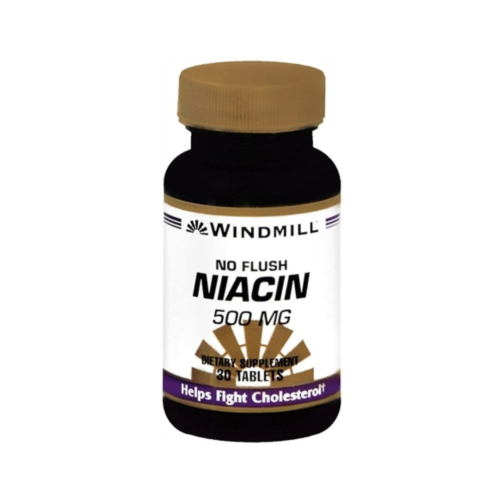 Windmill® Niacin No-Flush 500mg - 60 Capsules