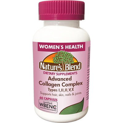 Complexe de collagène avancé Nature’s Blend – Types I, II, III, V, X