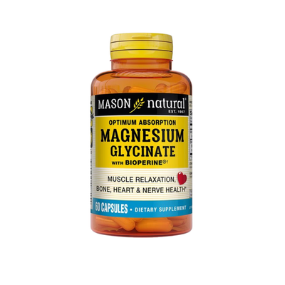 Mason Natural Magnesium Glycinate Multivitamin Capsules - 60ct