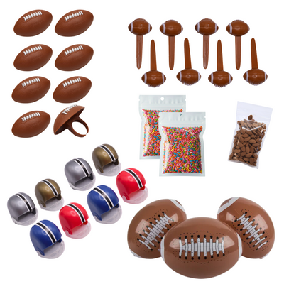 Oasis Supply Football Party Decoration Kit - 32 Pieces