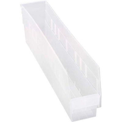 Quantum Storage Systems Clear Nesting Shelf Bin - QSB205