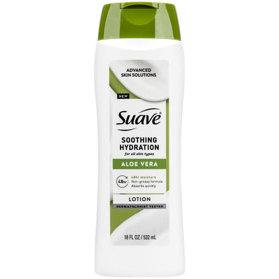Suave Soothing Hydration Hand & Body Lotion with Aloe Vera