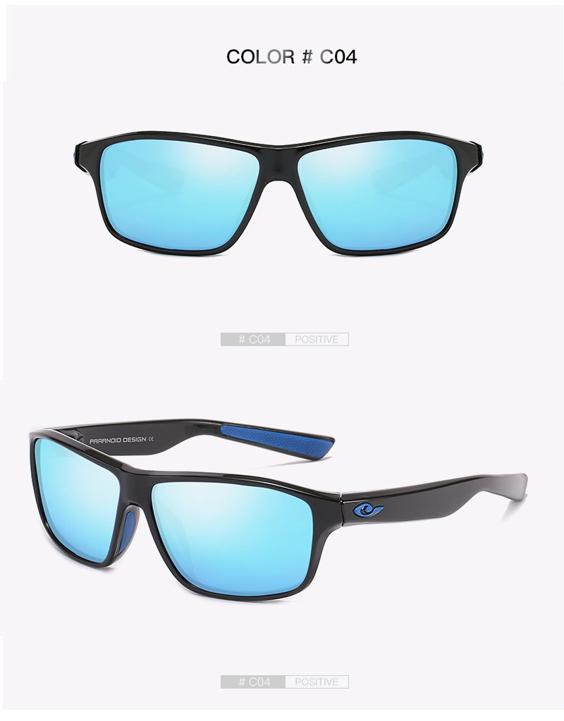 Lunettes de soleil carrées premium pour hommes et femmes