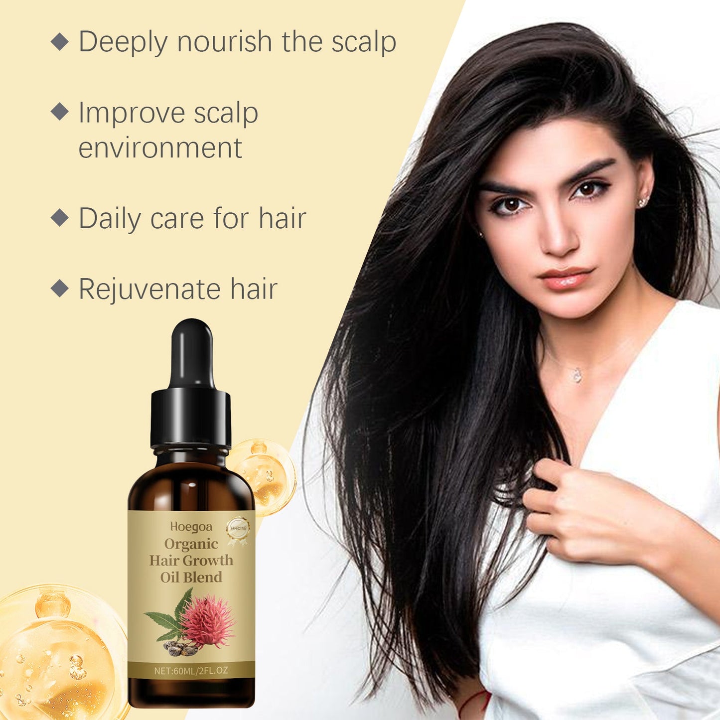 Hair Care Essential Oil Nourishing Moisturizing Repair Hair Hydrating Soft Hair Care Oil Scalp Care - Korvel