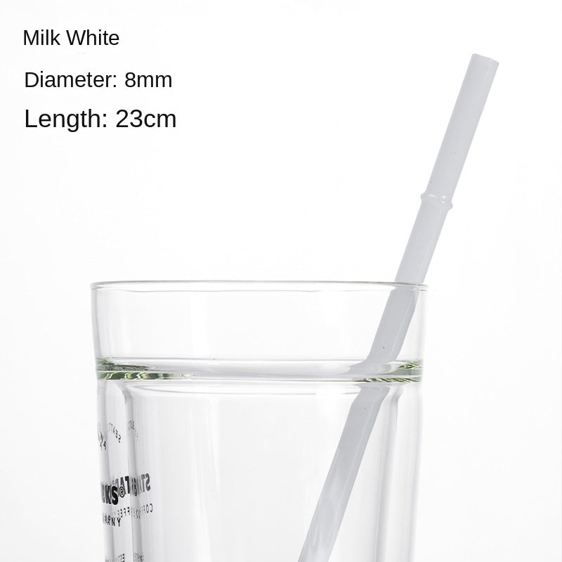 Eco-Friendly High Borosilicate Glass Straw - Customizable & Durable