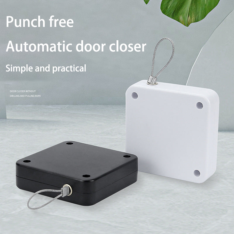 Punch-Free Automatic Door Closer for Smooth Operation