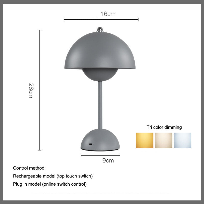 Elegant Dual-Purpose Night Light for Charging and Decor