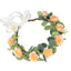 Accesorio para el cabello de corona de flores dulces para niños