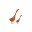 Swan Wooden Figurine Creative Desktop Home Decor Wood Carved Goose Craft Carving Nordic Figurine - Korvel