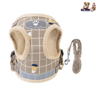 GBruno Premium Pet Mesh Harness
