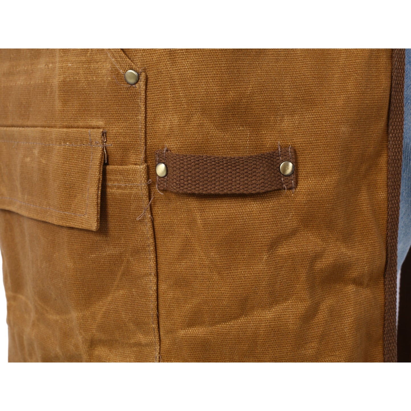 Premium Heavy-Duty Waxed Canvas Tool Apron