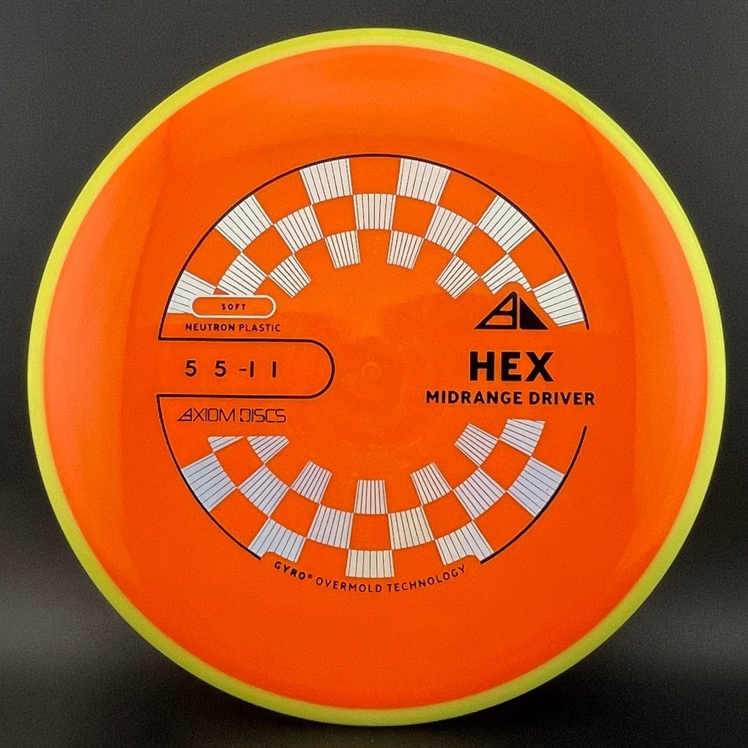 Soft Neutron Hex Disc Golf Midrange