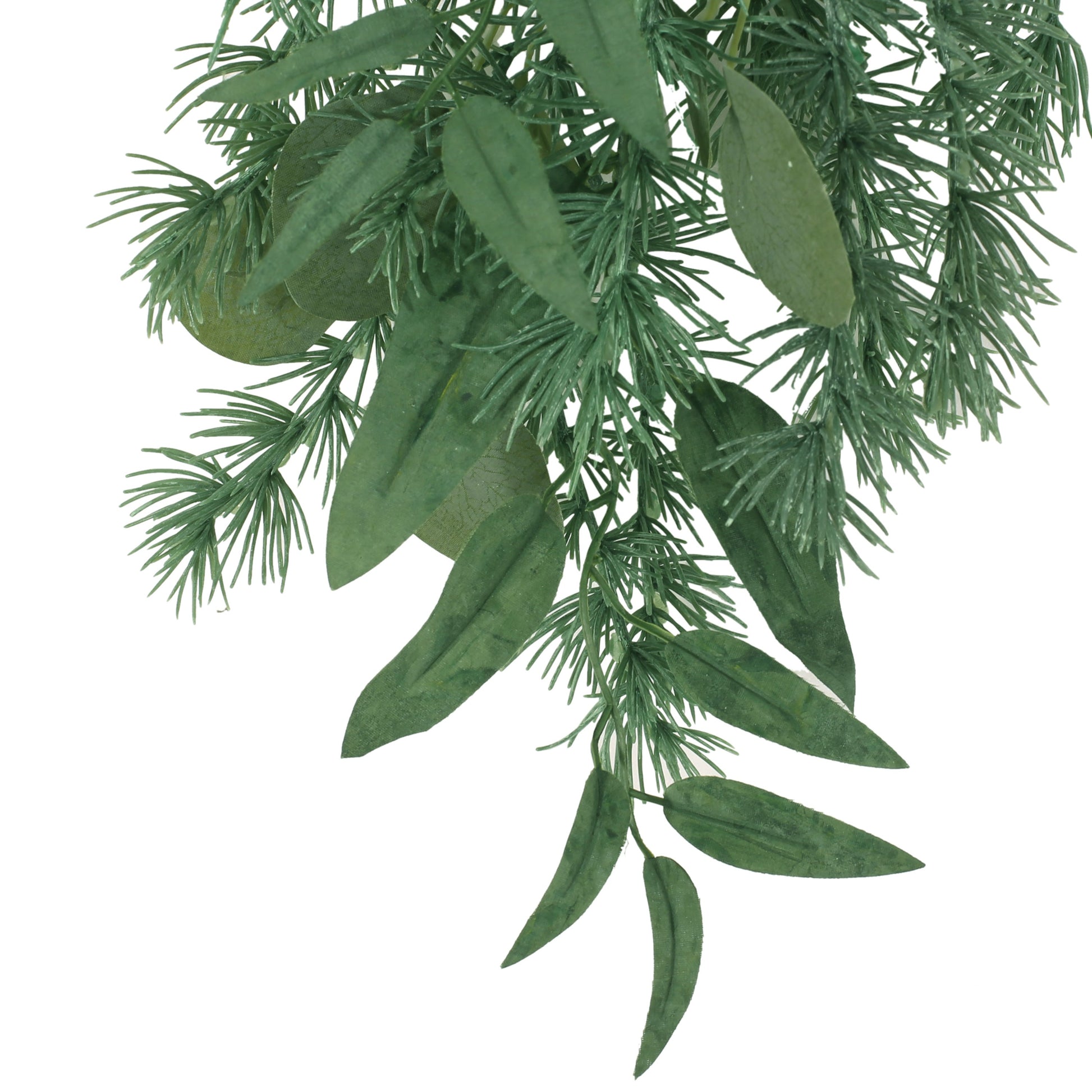 32.5" LEAVES TEARDROP WREATH - Korvel