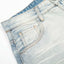 American Cleanfit Washed Denim Long Pants Men's Vintage Street Fashion Loose Straight Leg Distressed Wide Leg Dad Trousers - Korvel