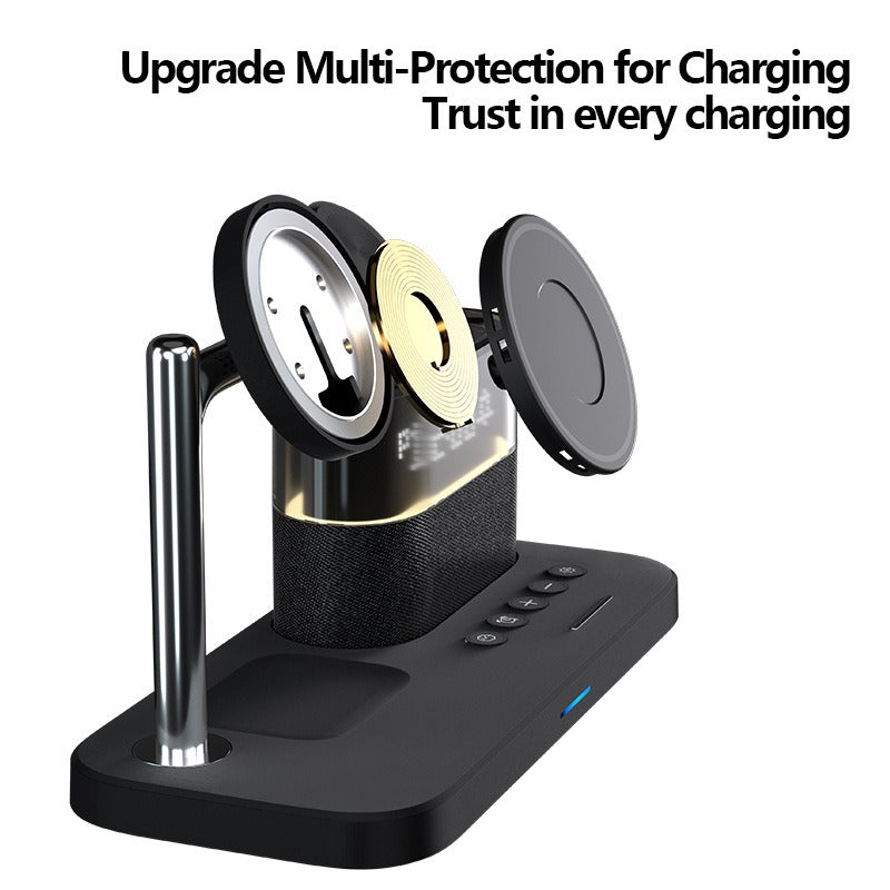 Chargeur sans fil magnétique 3-en-1 pour appareils Apple
