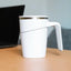Inner Plastic Outer Steel Belt Handle Stainless Steel Thermos Cup Creative Office Anti-Fall Magic Suction Cup Does Not Pour The Cup - Korvel