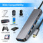 Premium Type-C USB Hub with Multi-Interface Expansion