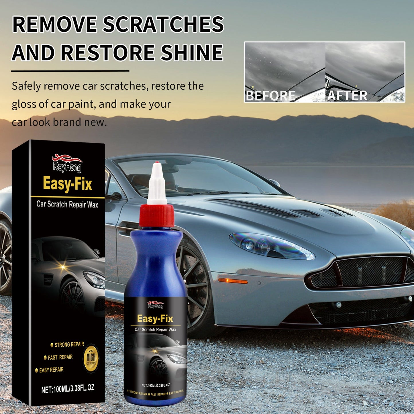 Car Scratch Repair Wax - Korvel
