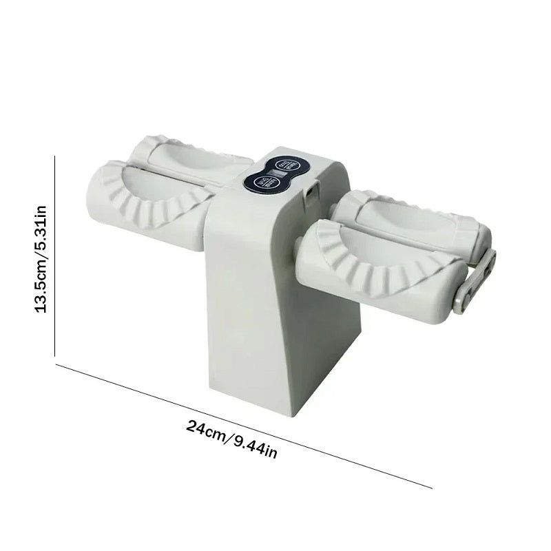 Fully Automatic Electric Dumpling Artifact Kitchen Household Double Head Automatic Manual Press Type Pierogi Maker Mould Machine - Korvel
