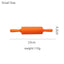 Wooden Handle Silicone Rolling Pin Rolling Pin Roller Flour Pin Small Medium And Large Household Baking Tools And Kitchenware - Korvel