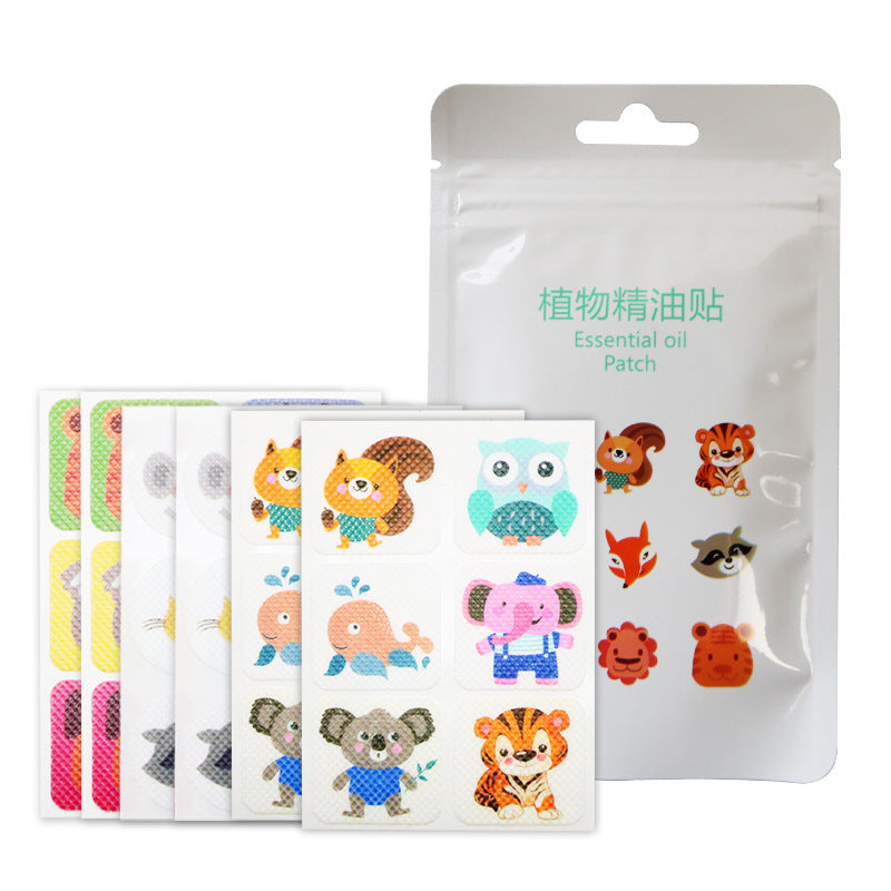 Plant essential oil mosquito repellent sticker for babies cute and portable outdoor mosquito repellent sticker - Korvel